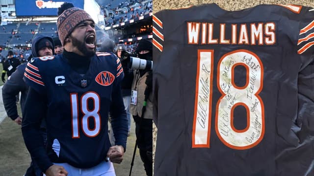 Caleb Williams Trolls Packers With "Fu*k GB" Jersey After Bears OT Win