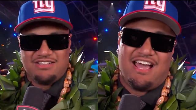 Francis Mauigoa Says He’d ‘Die’ for Jaxson Dart After Giants Pick