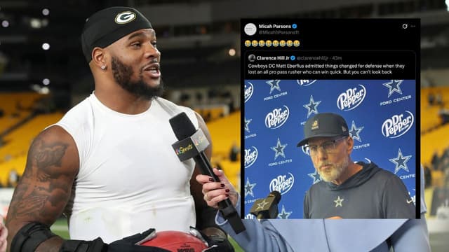 Micah Parsons Laughs as Cowboys DC Admits Trading The DE Hurt Defense