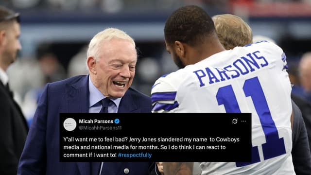 Micah Parsons Points to “Jerry Jones’ Slander” After Fans Question His Anti-Cowboys Tweets