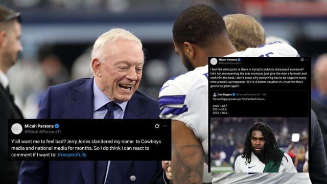 Micah Parsons Points to “Jerry Jones’ Slander” After Fans Question His Anti-Cowboys Tweets