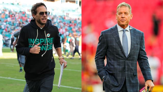 Mike McDaniel Addresses Awkward Troy Aikman Dynamic After Dolphins Hire