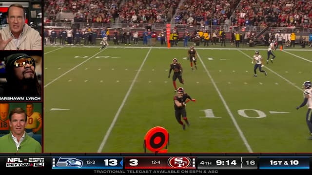 Marshawn Lynch Leaves Peyton and Eli Speechless With NSFW Archie Manning Compliment