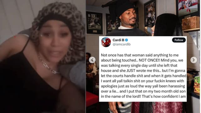 'That Chef Is Lying': Cardi B Fiercely Defends Stefon Diggs
