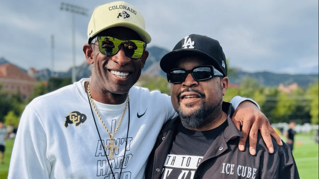 Ice Cube Visits Colorado Practice, Tells Deion Sanders’ Team to Grind Harder