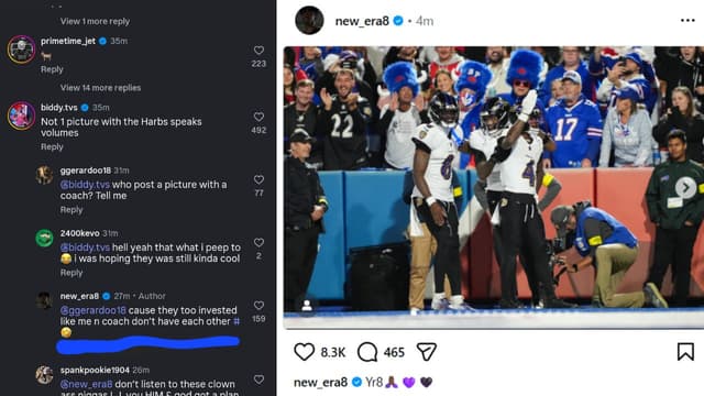 Lamar Jackson Responds After Fans Question John Harbaugh Snub