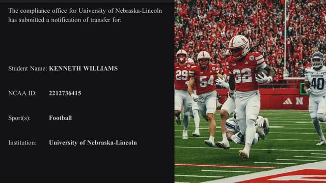 Kenneth Williams Hits Portal After All-Big Ten Return Season