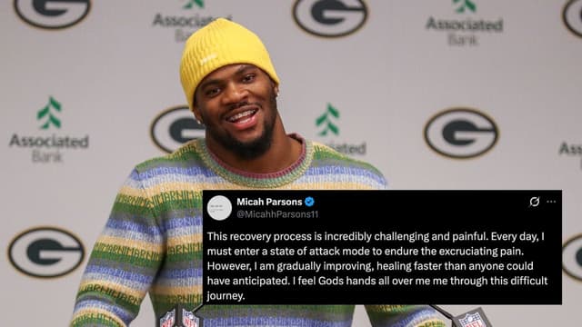 Micah Parsons Hints at Early Return After ACL Injury