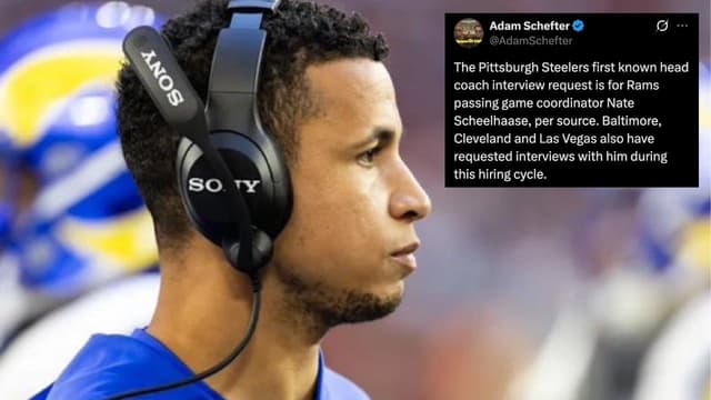 Steelers Target Rams’ Nate Scheelhaase in First HC Request