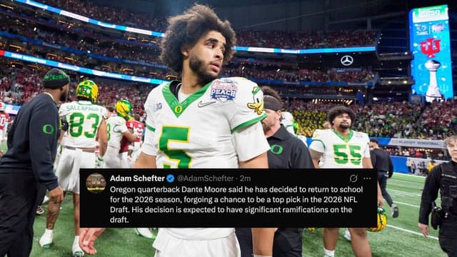 Dante Moore Is Not Declaring for the NFL Draft