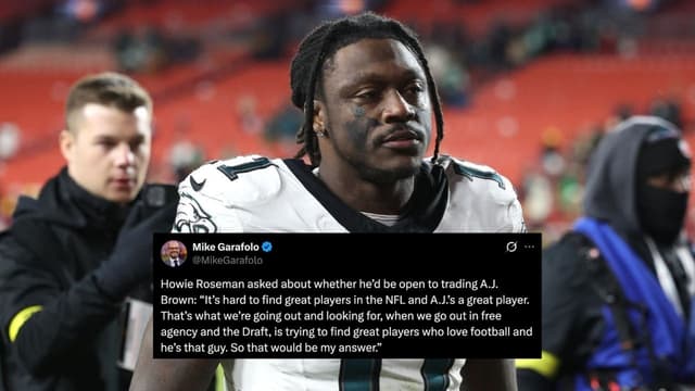 Eagles Stand Firm on A.J. Brown Despite Jason Kelce’s ‘Step Away’ Advice