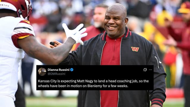 Chiefs Eye Eric Bieniemy Reunion Amid OC Uncertainty