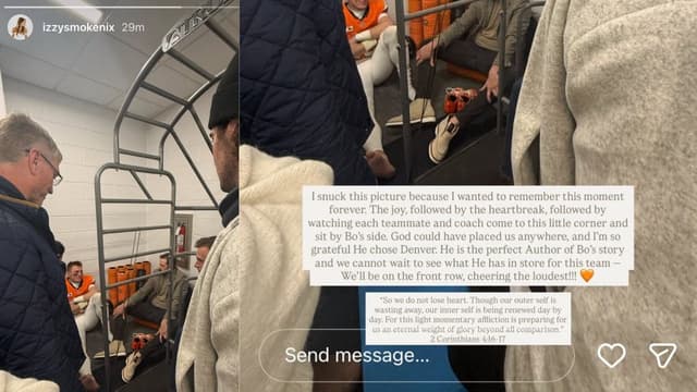 Bo Nix’s Wife Izzy Shares Emotional Message After Broncos QB’s Season-Ending Injury