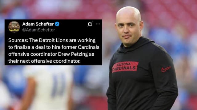 Drew Petzing Set To Be The Next Lions OC