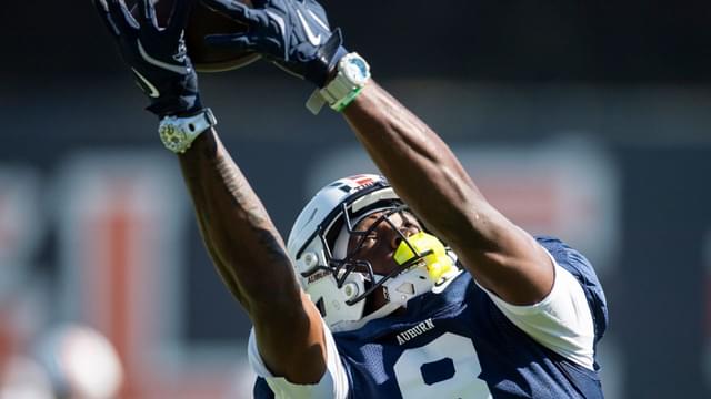 Cam Coleman Explains His Weird Two-Watch Look at Auburn Games