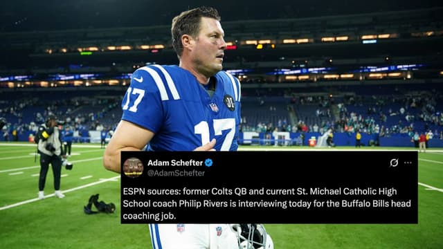 Philip Rivers Interviewing For Bills HC Job