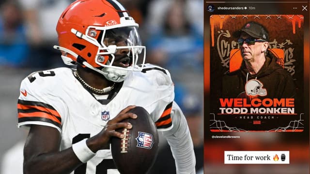 “Time for Work”: Shedeur Sanders Reacts to Browns Hiring Todd Monken