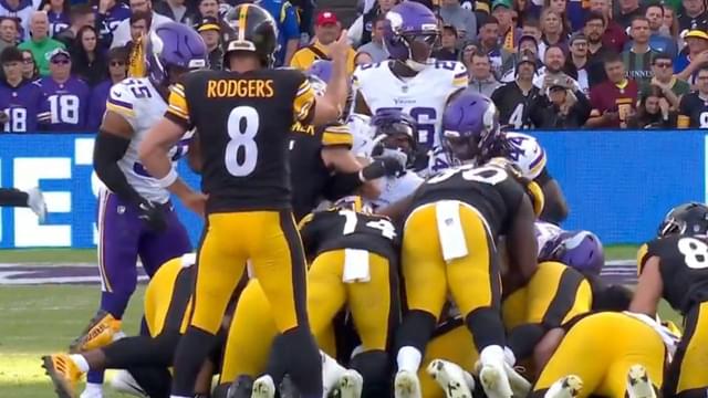 Steelers Run Tush Push Without Aaron Rodgers in Surprise Twist