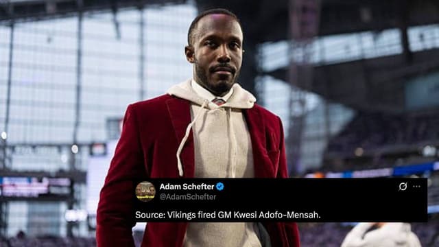 Vikings Fire GM Kwesi Adofo-Mensah