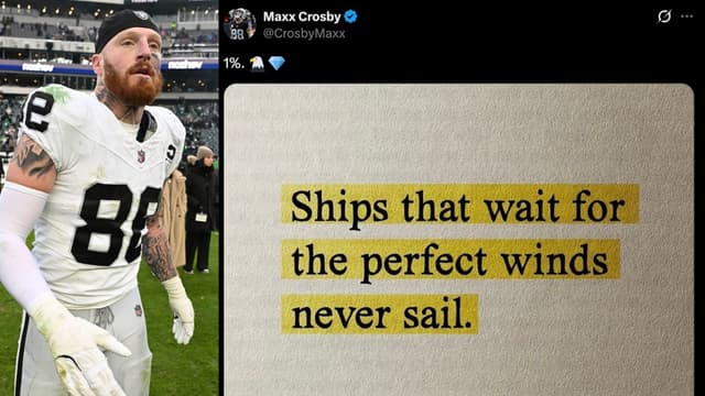 Maxx Crosby Sparks Trade Buzz With Cryptic Social Media Message