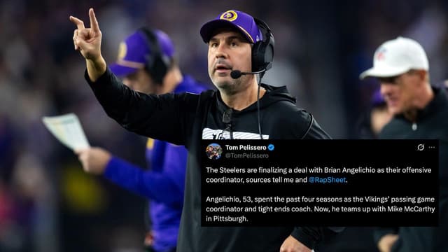 Pittsburgh Steelers Are Hiring Brian Angelichio As Their New OC
