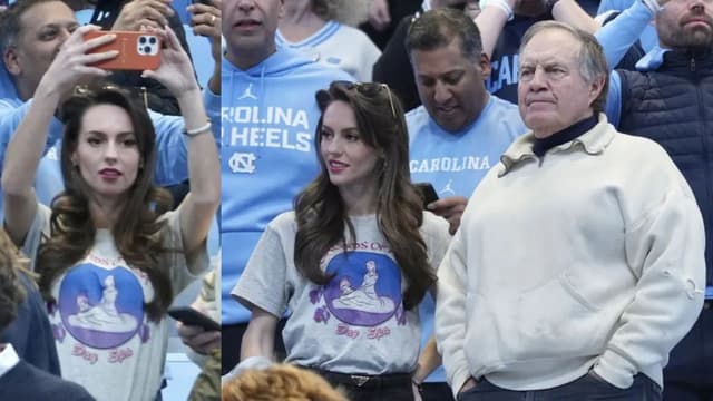 Jordon Hudson Wears T-Shirt Linked to Robert Kraft Prostitution Bust