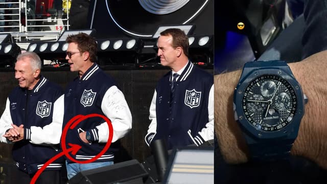 Tom Brady Wore a $500K Audemars Piguet at Super Bowl LX