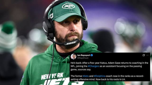 Adam Gase Returns To The NFL As Chargers’ Assistant Coach