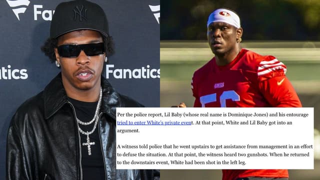 Police Report: Keion White Shot After Argument With Rapper Lil Baby
