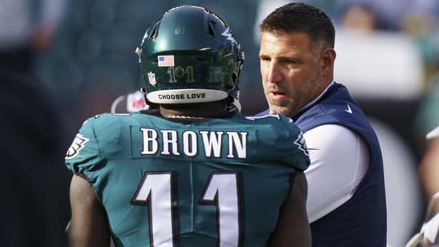 Mike Vrabel Refuses to Rule Out A.J. Brown Reunion in New England