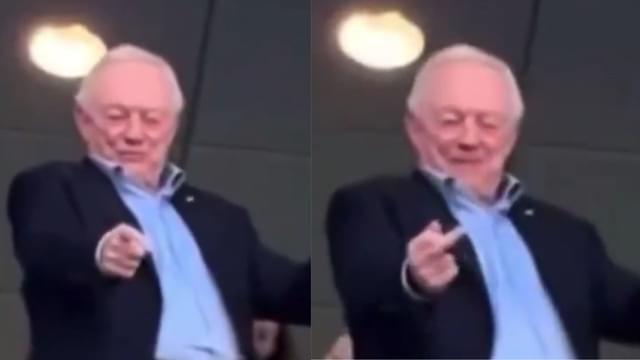 Jerry Jones Denies Flipping Off Fans: 'Meant to Give a Thumbs Up'