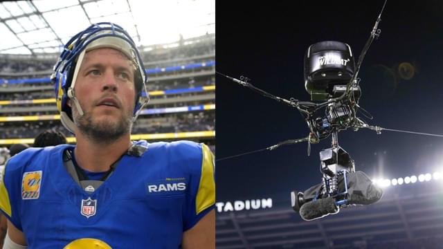 Matthew Stafford Warns NFL After Skycam Interferes Twice on Sunday