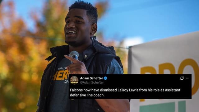 Falcons Fire Assistant DL Coach LaTroy Lewis Amid Allegations of Assault and Rape