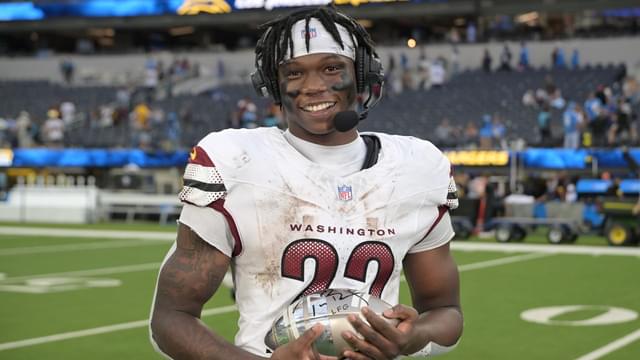 Kevin Durant Praises Commanders RB Jacory Croskey-Merritt After Breakout Game