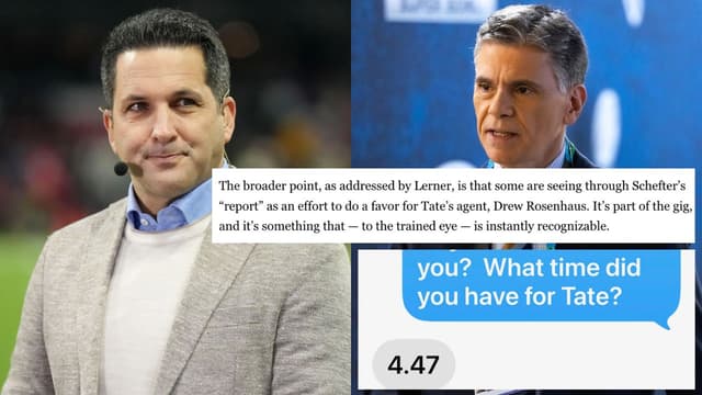 Adam Schefter, Mike Florio Clash Over Carnell Tate’s 40-Yard Dash Time