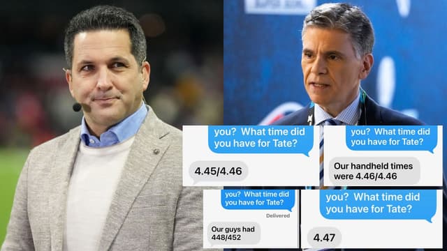Adam Schefter, Mike Florio Clash Over Carnell Tate’s 40-Yard Dash Time