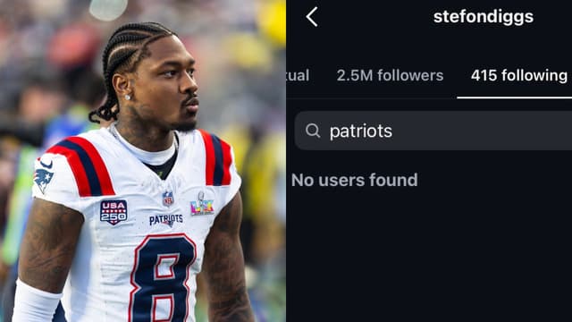 Stefon Diggs Reportedly Unfollows Patriots Amid Contract Questions