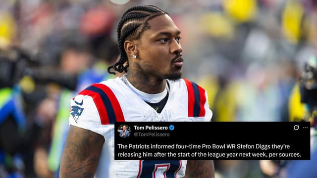 Patriots Inform Stefon Diggs He Will Be Released Next Week