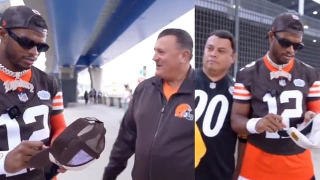 Shilo Sanders Pranks Fans by Dressing as Shedeur at Browns-Steelers Game